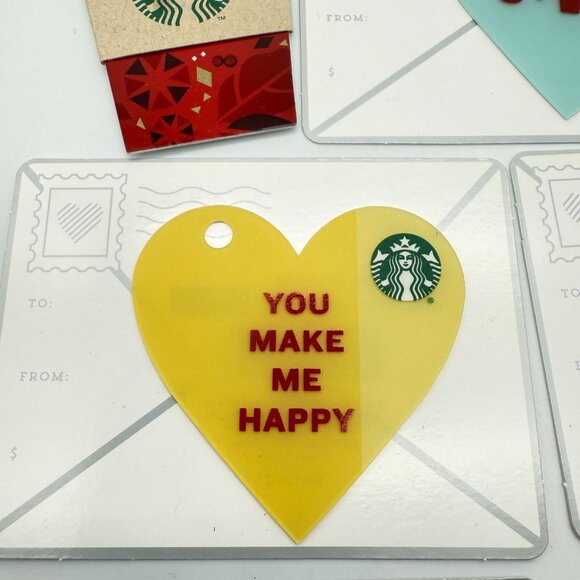 Lot of 11 Starbucks Cards Mini & Die Cut Specialty Holiday Cards – HTF - Picture 4 of 12